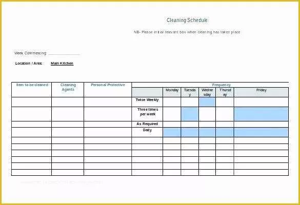 59 Office Cleaning Templates Free