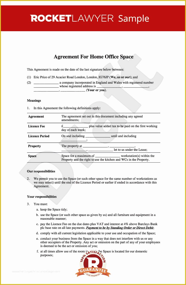 Office Lease Template Free Of Home Fice Lease Home Fice Rental Agreement Template