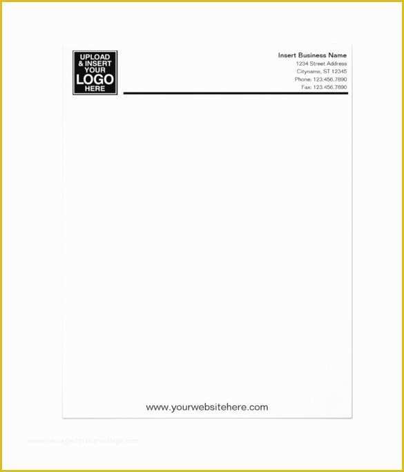 Office Letterhead Template Free Of 20 Business Letterhead Templates – Free Sample Example