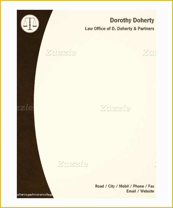 Office Letterhead Template Free Of 21 Law Firm Letterhead Templates Free Word Pdf format