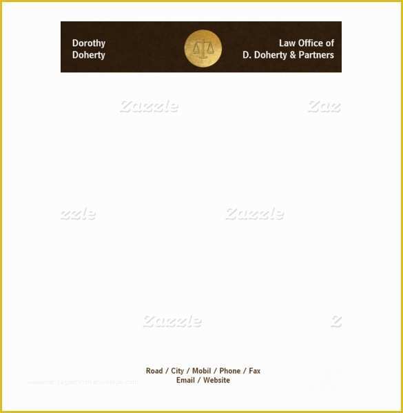 Office Letterhead Template Free Of Legal Letterhead Template 17 Free Psd Eps Ai