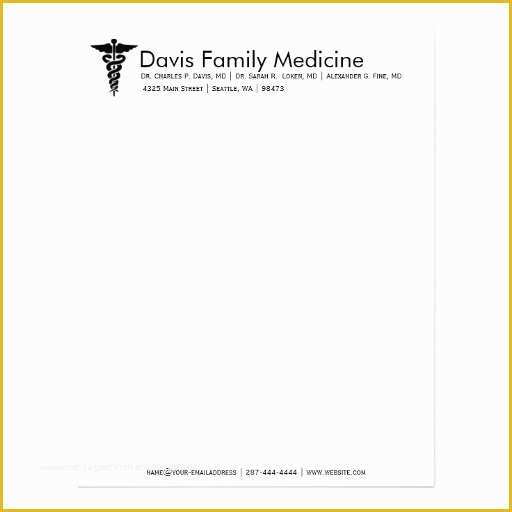 Office Letterhead Template Free Of Medical Office Letterhead Letterhead Design Office Medical