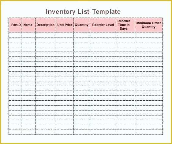 Office Supply Inventory Template Free Of 9 Fice Supplies Inventory List Tipstemplatess
