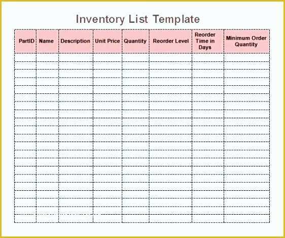 Office Supply Inventory Template Free Of 9 Fice Supplies Inventory List Tipstemplatess