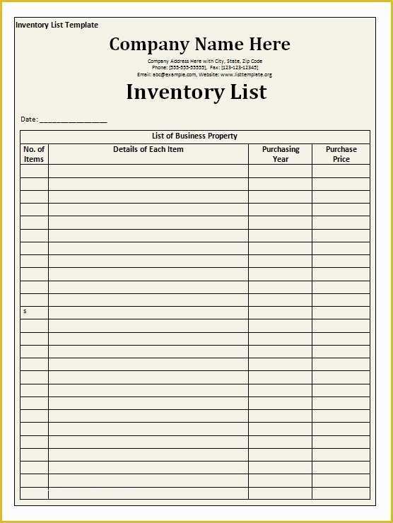 Office Supply Inventory Template Free Of Fice Supplies Inventory Template