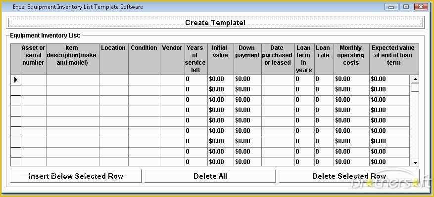 Office Supply Inventory Template Free Of Supply Inventory Template