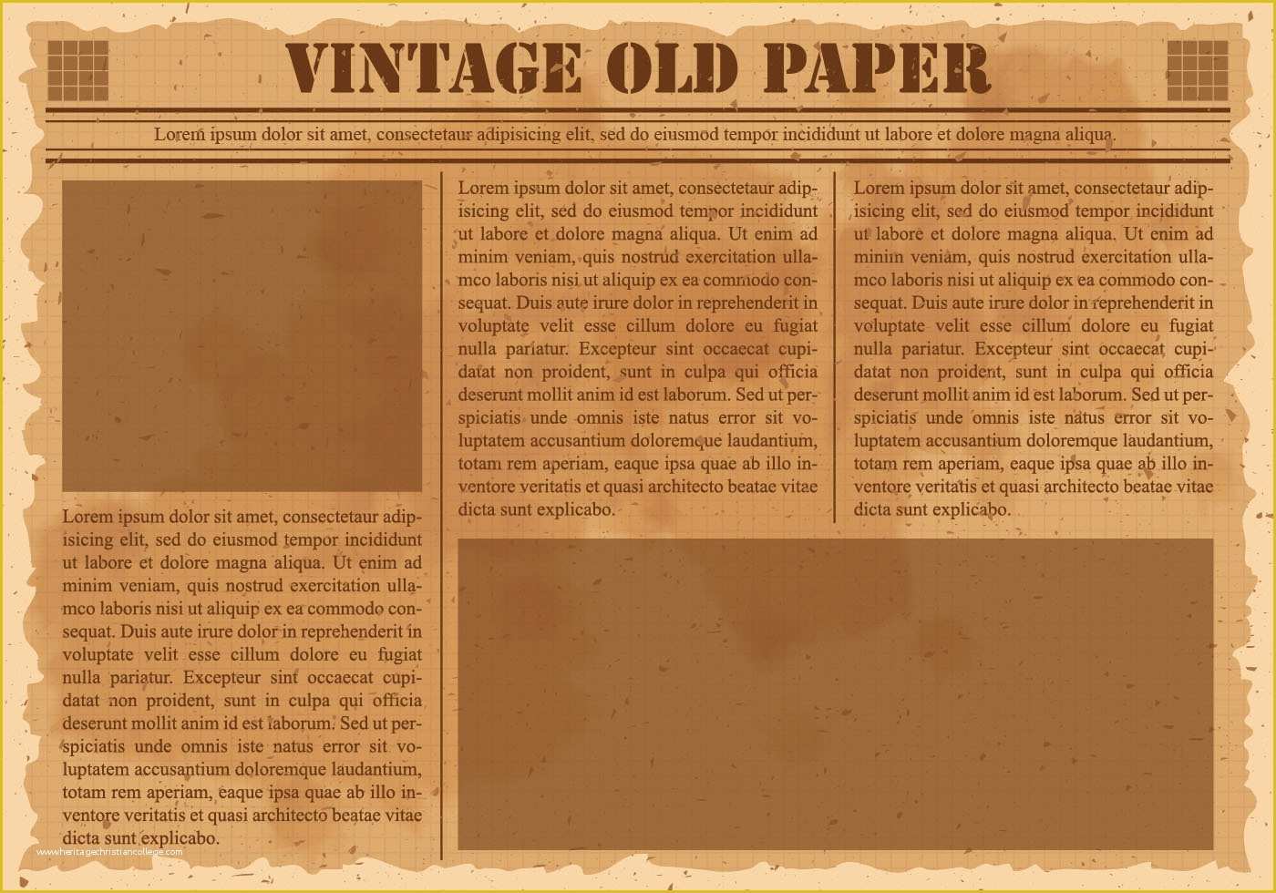 Old Newspaper Template Free Download Of Jornal Antigo Do Vintage Download Vetores E Gráficos