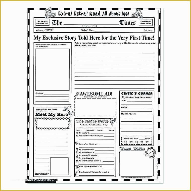 Old Newspaper Template Free Download Of Old Newspaper Template Templates Free Word Throughout for