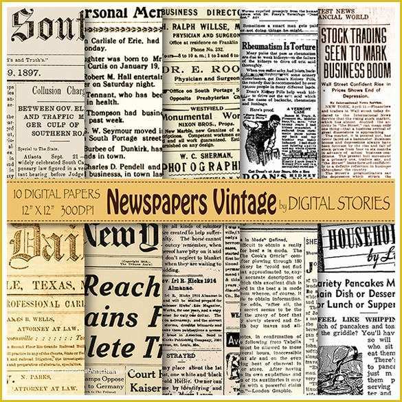 Old Newspaper Template Free Download Of Sample Old Newspaper Template 11 Documents In Pdf Psd