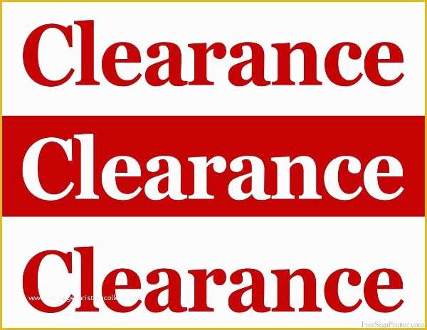 On Sale Signs Templates Free Of Clearance Sale Sign Templates Other Dresses Dressesss