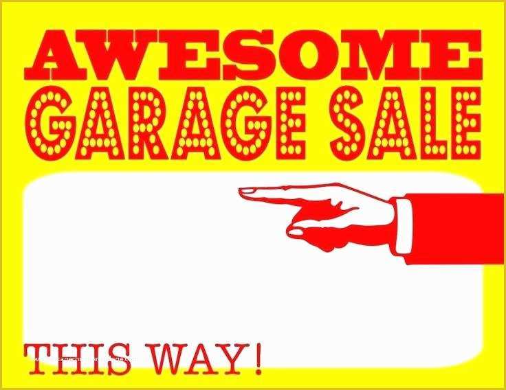 On Sale Signs Templates Free Of Yard Sale Signs Templates Free Garage Poster Neighborhood