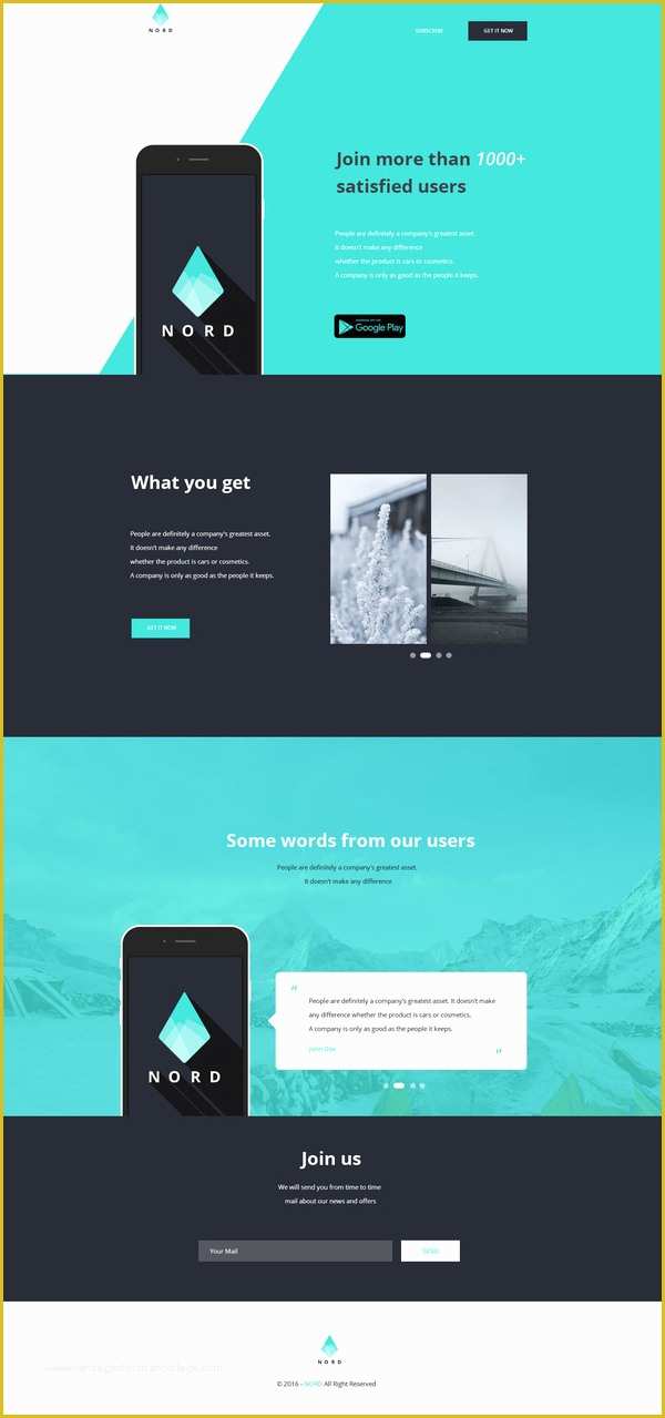 One Page Template Free Of 12 New Free Psd Website Templates Freebies