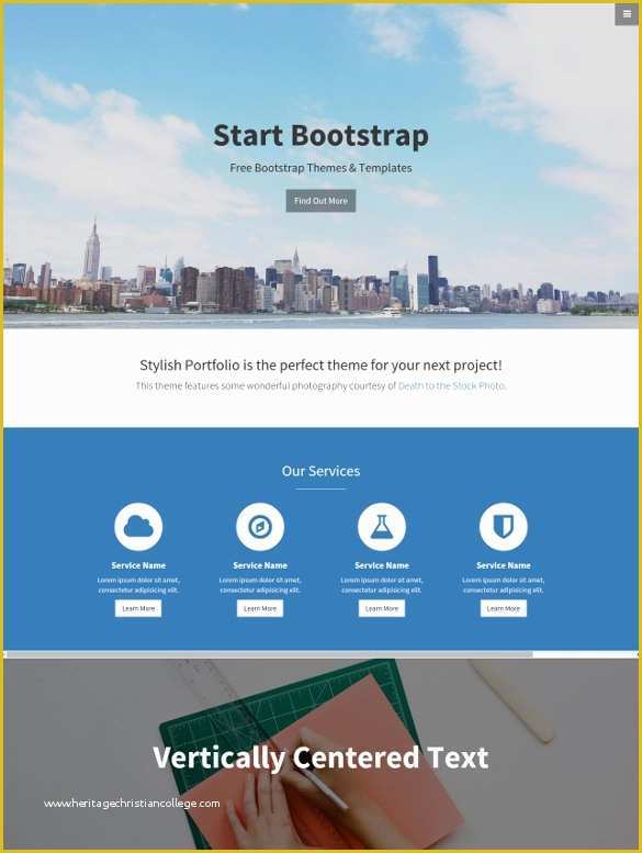 One Page Template Free Of 25 Single Page Website themes & Templates