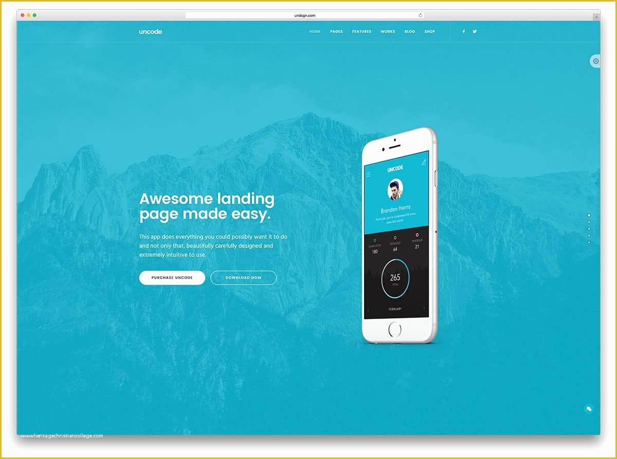 One Page Template Wordpress Free Of E Page Parallax Wordpress theme for Modern Website