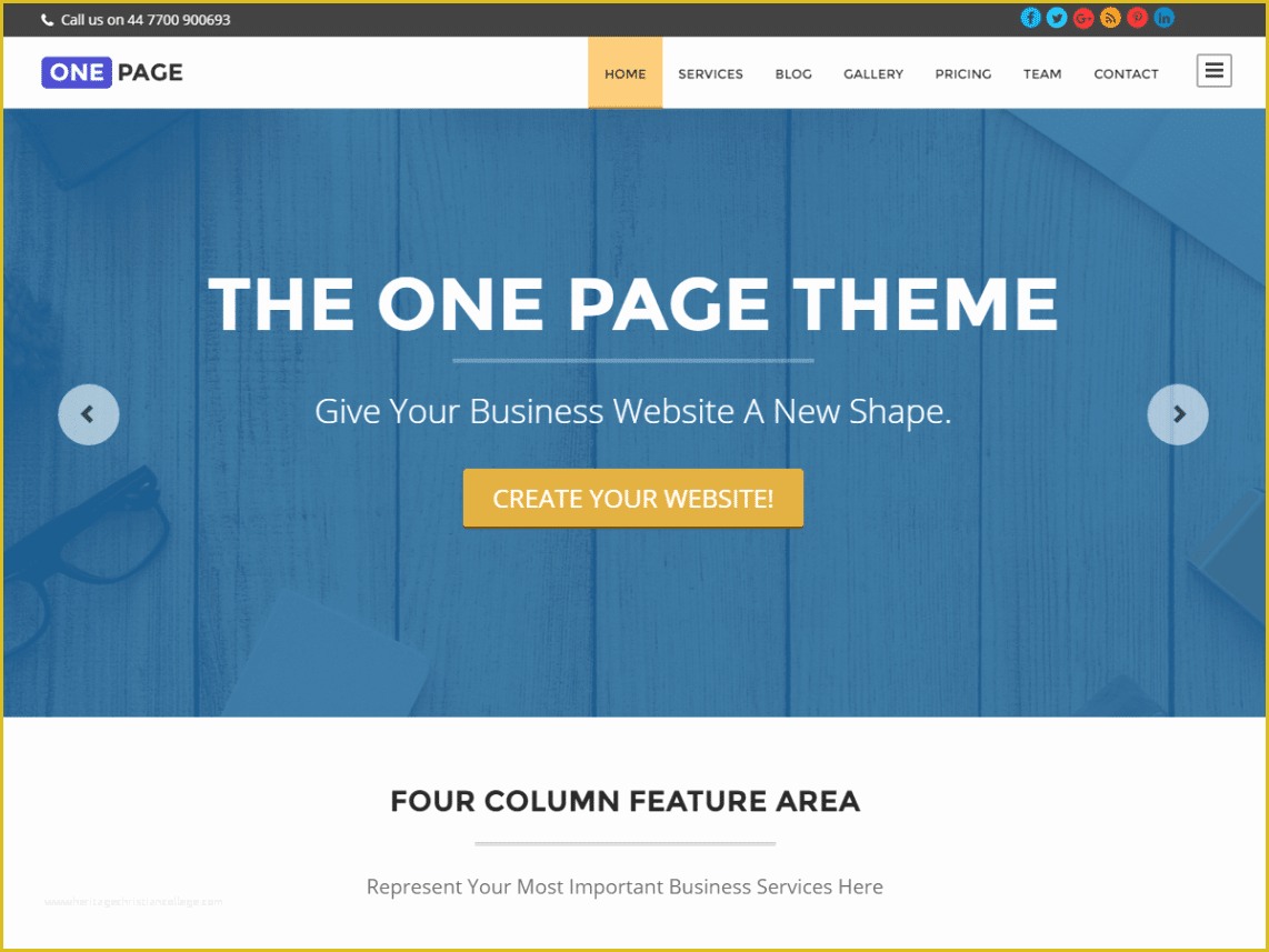 One Page Website Template Free Of 30 Best Free E Page Wordpress themes 2019 athemes
