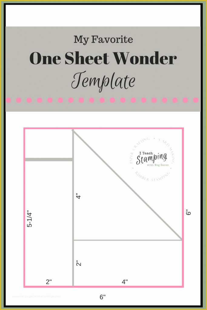 One Sheet Template Free Of E Sheet Wonder Template for Batch Card Making