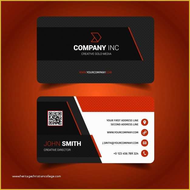 48 Online Business Card Template Free Download