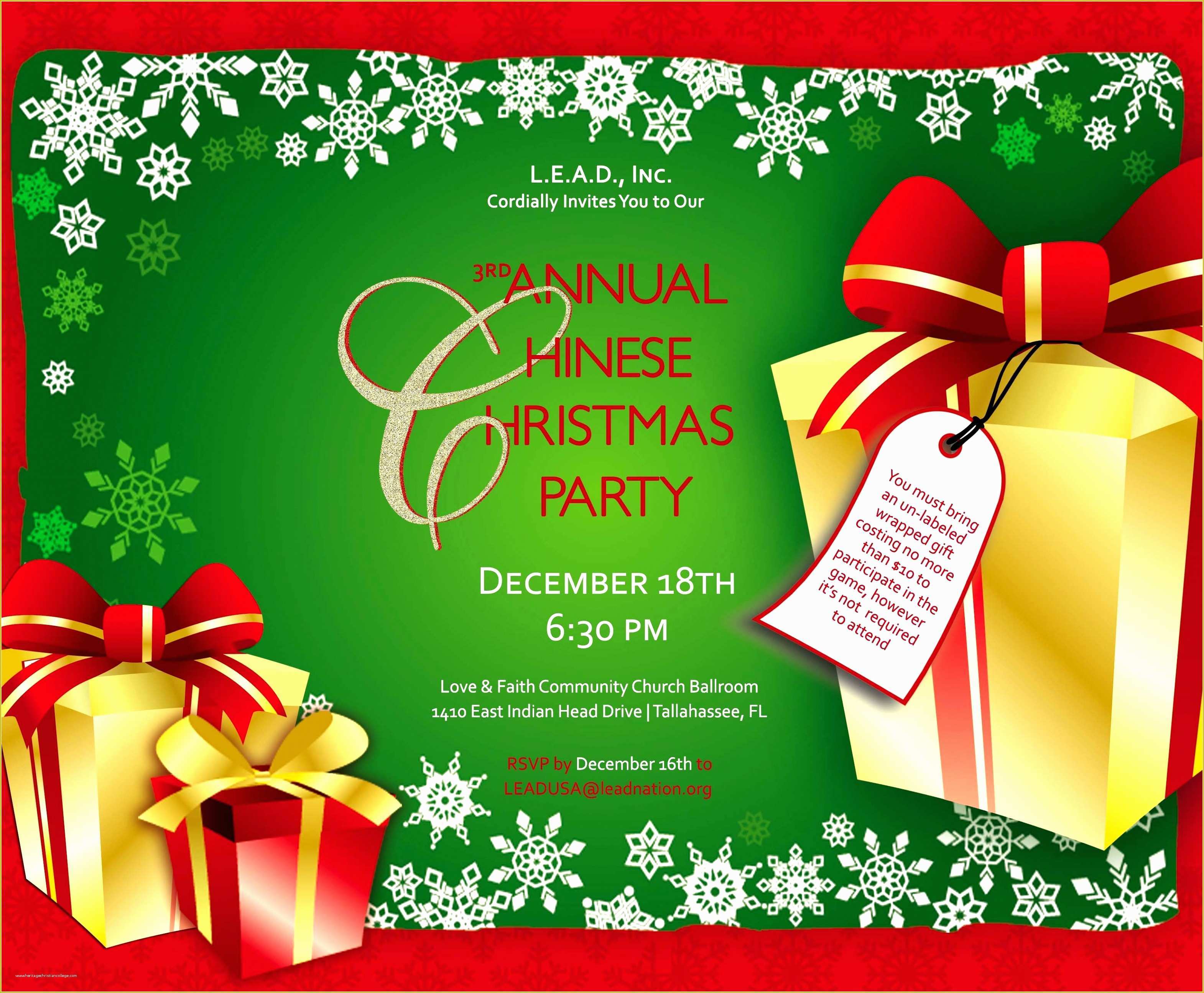 Online Christmas Party Invitation Templates Free Of 10 Line Christmas 