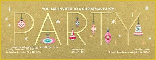 Online Christmas Party Invitation Templates Free Of Christmas White Elephant Ugly Sweater Party Invitations