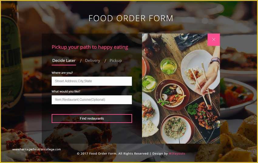 Online Food ordering Website Templates Free Download Of Free Responsive Mobile Website Templates Designs