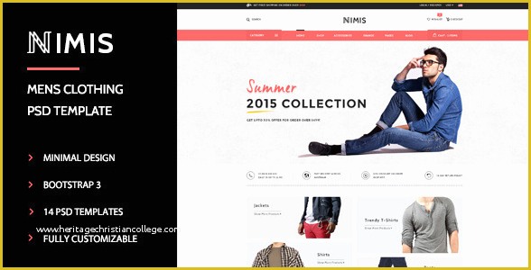 Online Store HTML Template Free Of 20 Best E Merce Psd Website Templates 2016 Tutorial Zone