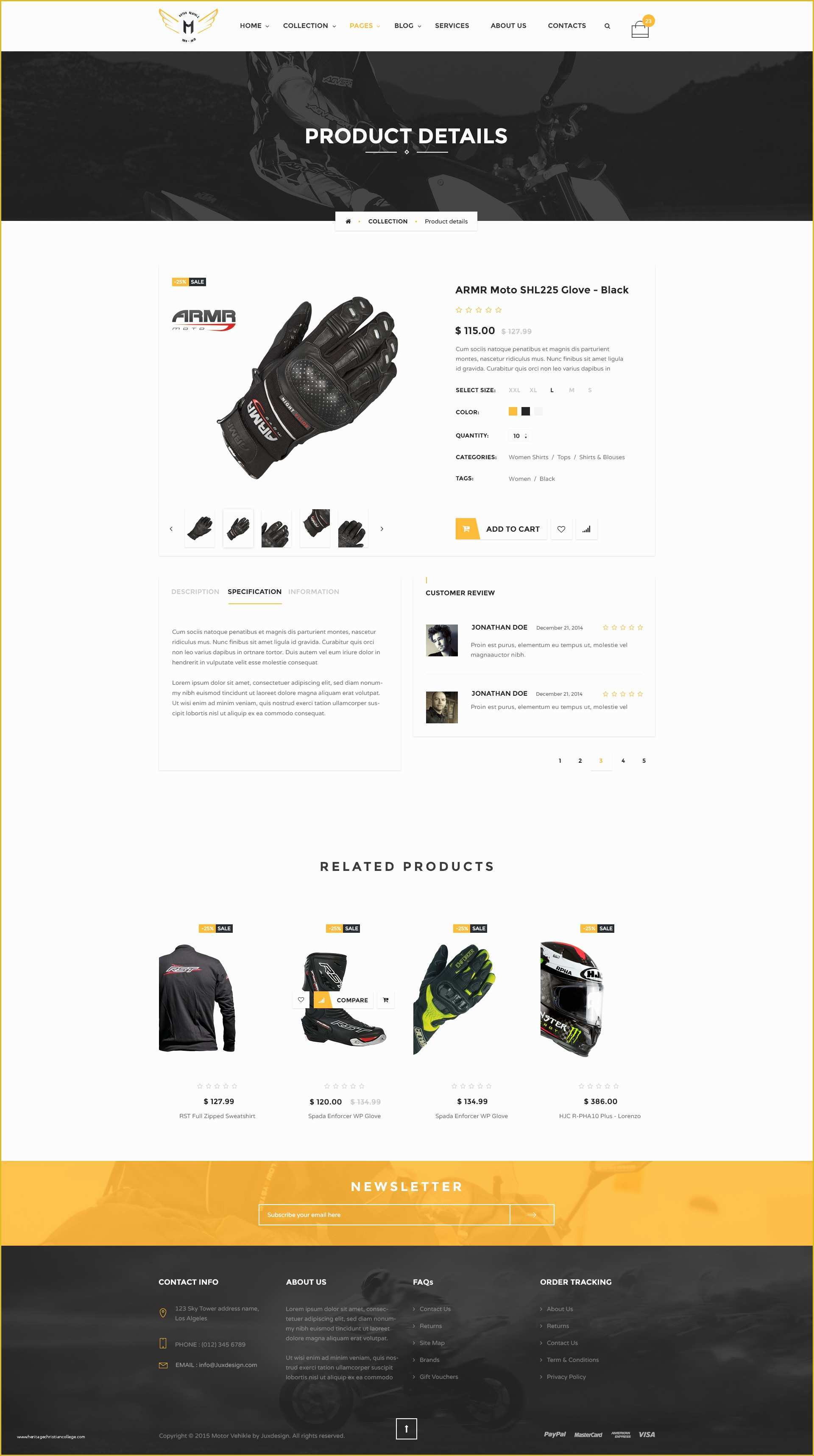 Online Store HTML Template Free Of Motor Vehikal Motorcycle Line Store HTML Template by