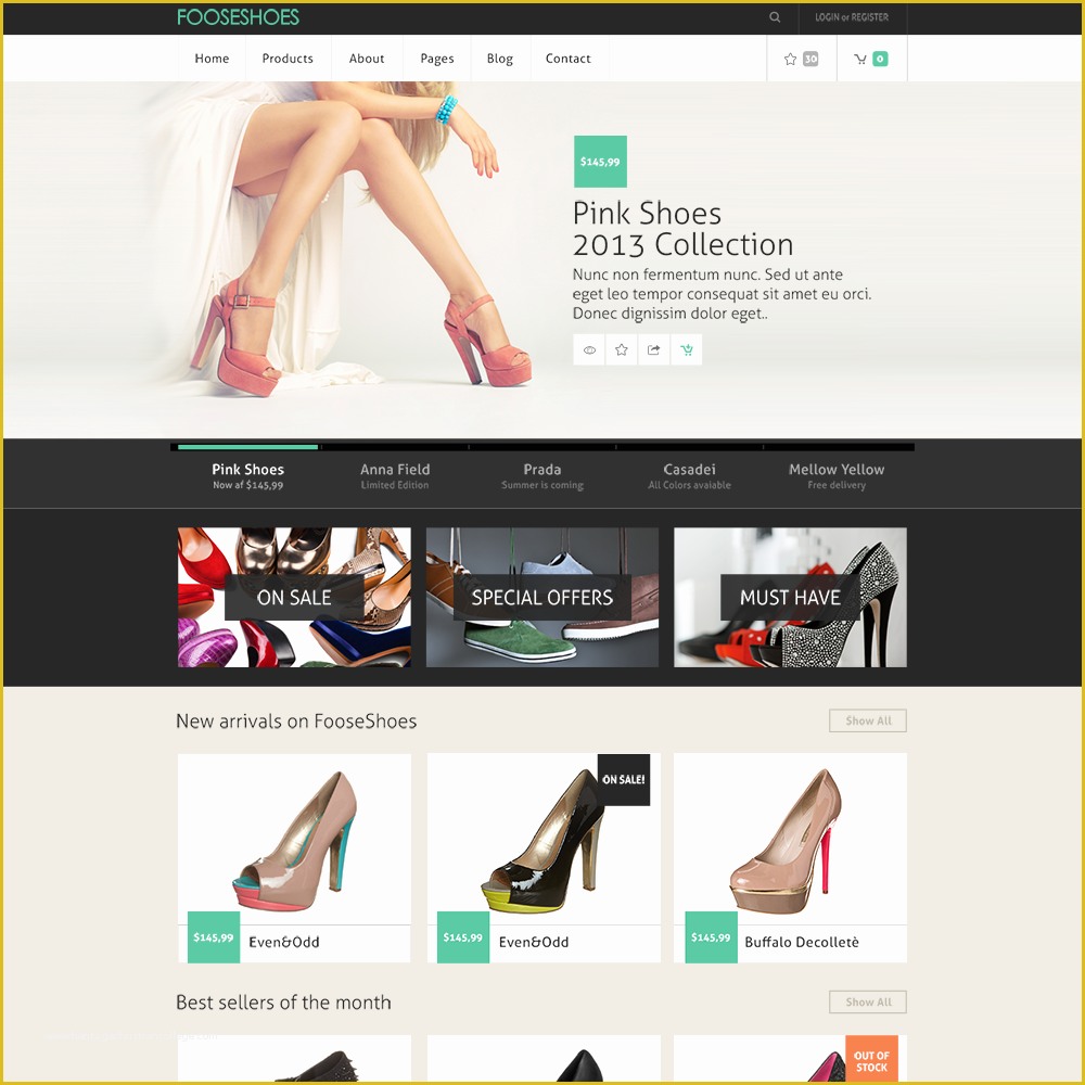 Online Store Template Free Download Of 12 Free E Merce Psd Templates Colorlib