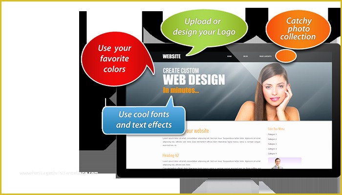 Online Website Builder Free Templates Of Beautiful Website Design Templates Download Popteenus