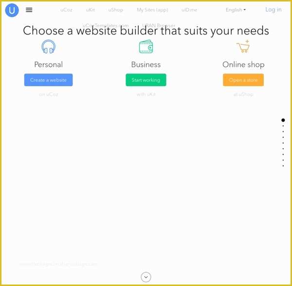 Online Website Builder Free Templates Of Make Your Own Website with Free Templates at Ucoz
