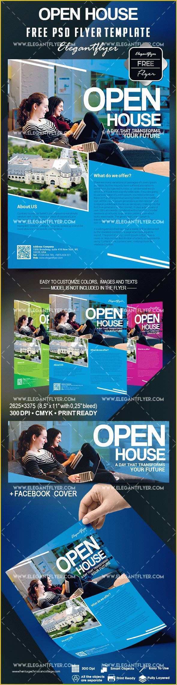 Open House Flyers Template Free Of Open House Flyer Template Free – by Elegantflyer