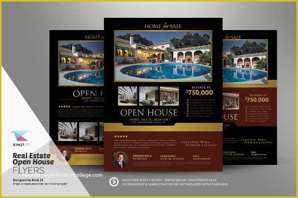 Open House Flyers Template Free Of Open House Flyer Templates – 39 Free Psd format Download