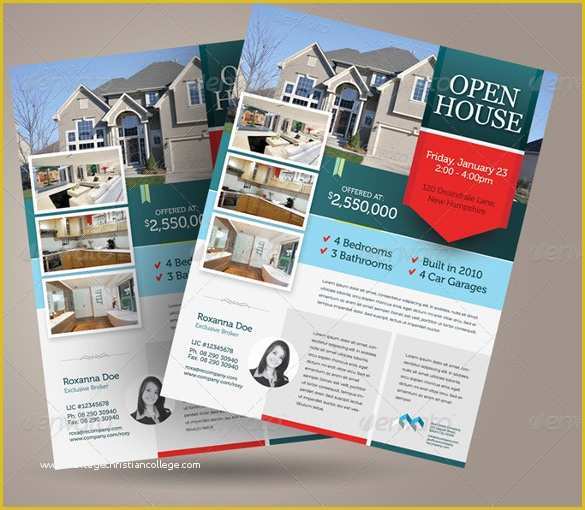 Open House Flyers Template Free Of Open House Flyer Templates – 39 Free Psd format Download