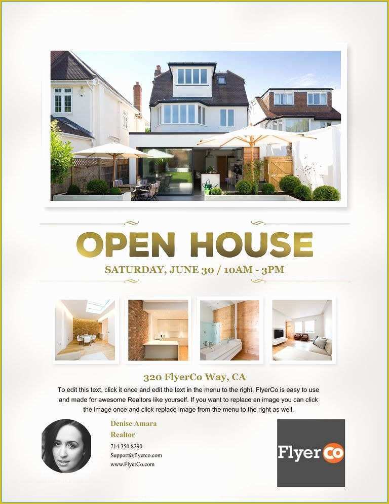 Open House Flyers Template Free Of Open House Flyers Template