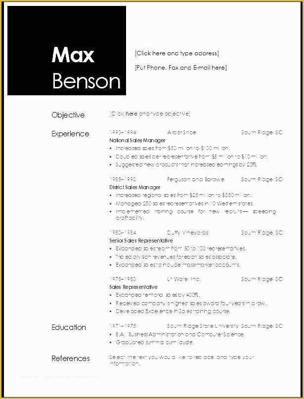 Open Office Resume Templates Free Of Open Fice Resume Templates Free Free Samples
