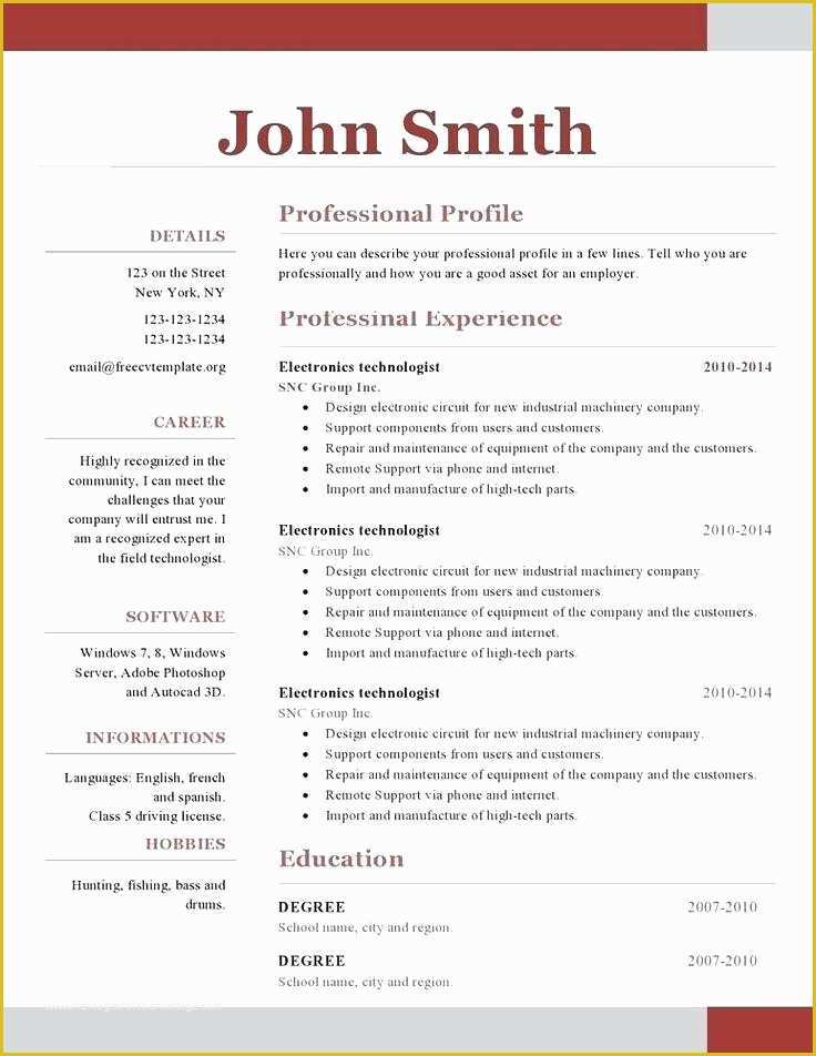 open-office-resume-templates-free-of-resume-templates-for-openoffice