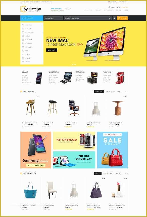 Opencart Templates Free Of 32 Opencart themes & Templates