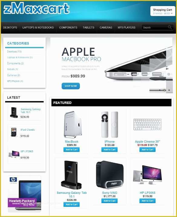 Opencart Templates Free Of 7 Free Opencart themes & Templates