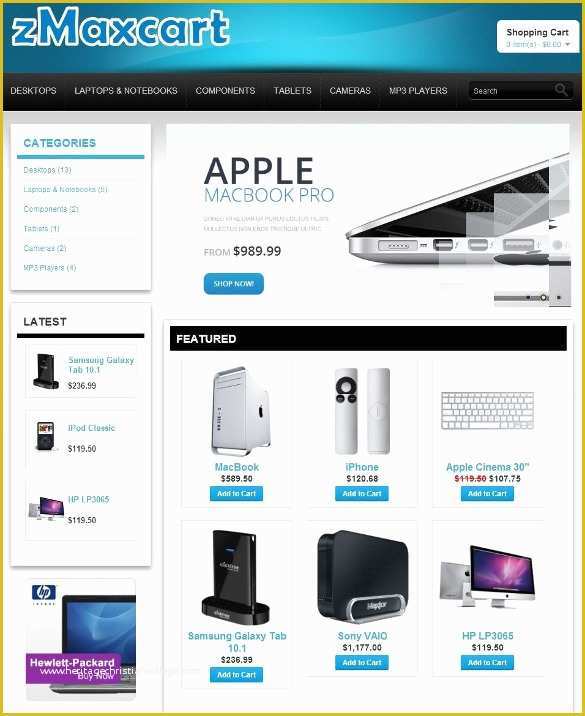 Opencart Templates Free Of 7 Free Opencart themes & Templates