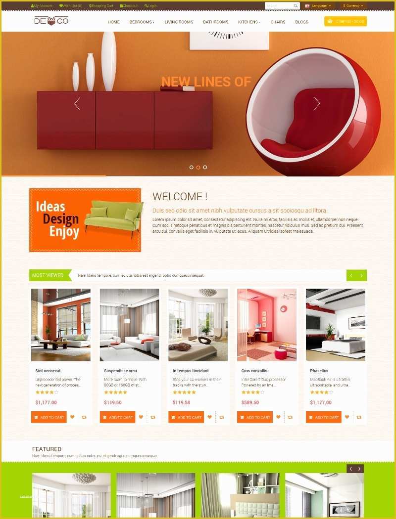 Opencart Templates Free Of Free Opencart themes Responsive No Ads &amp; Free Download