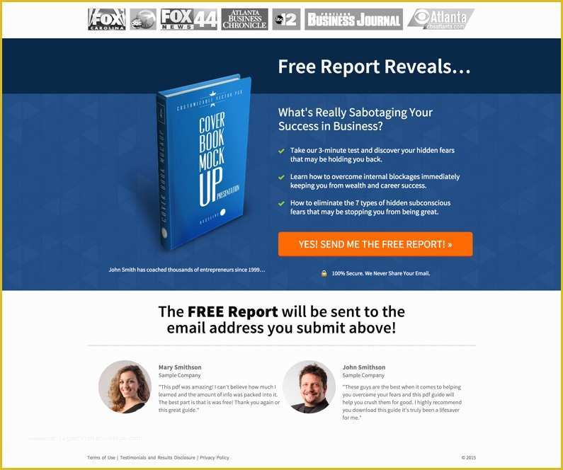 Opt In Page Templates Free Of 3 High Converting Squeeze Pages