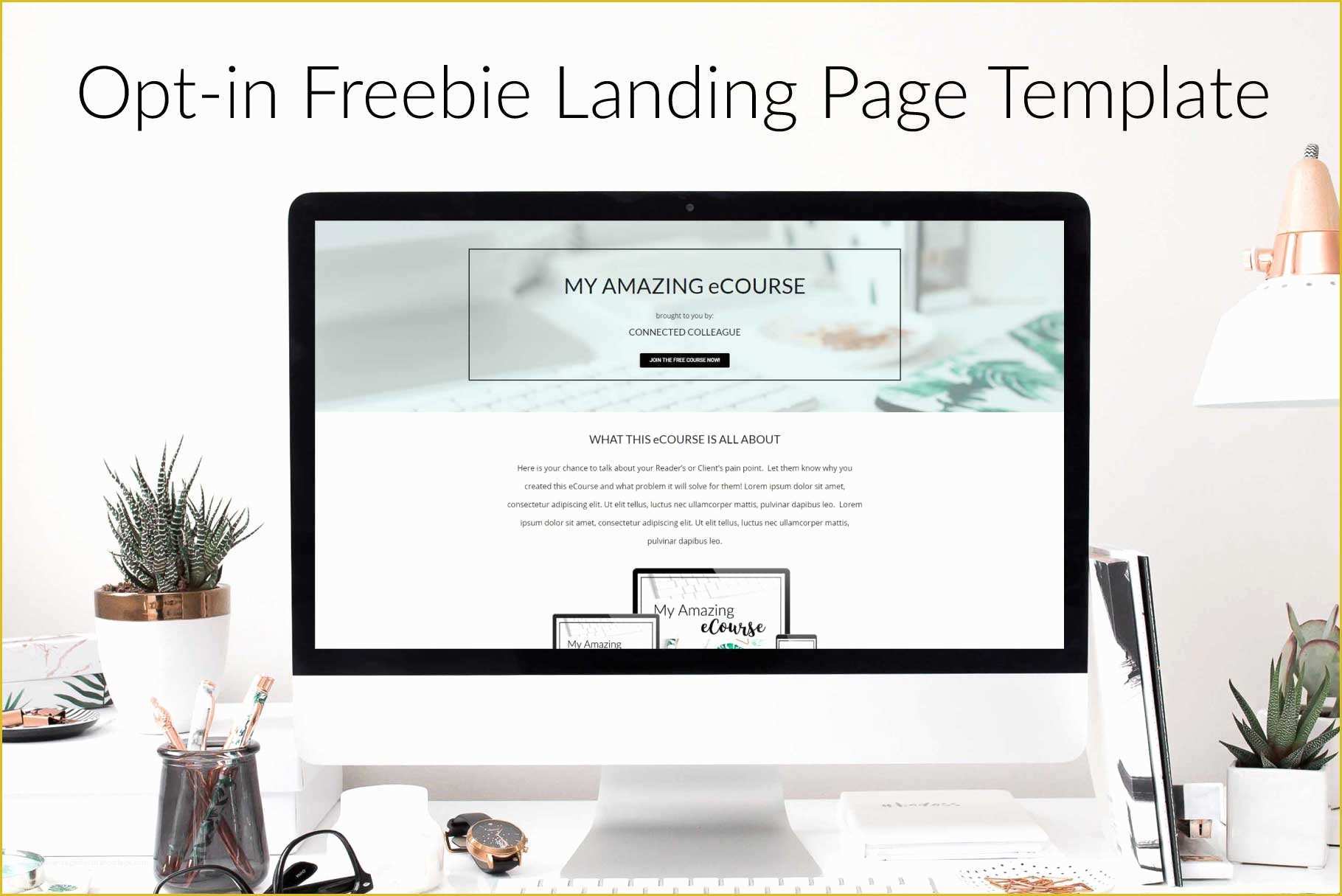 Opt In Page Templates Free Of Opt In Freebie Landing Page Templates Turquoise