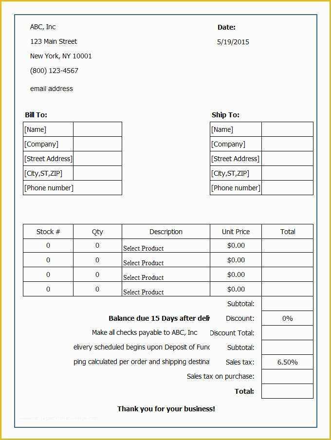 Order form Template Free Download Of 41 Blank order form Templates Pdf Doc Excel