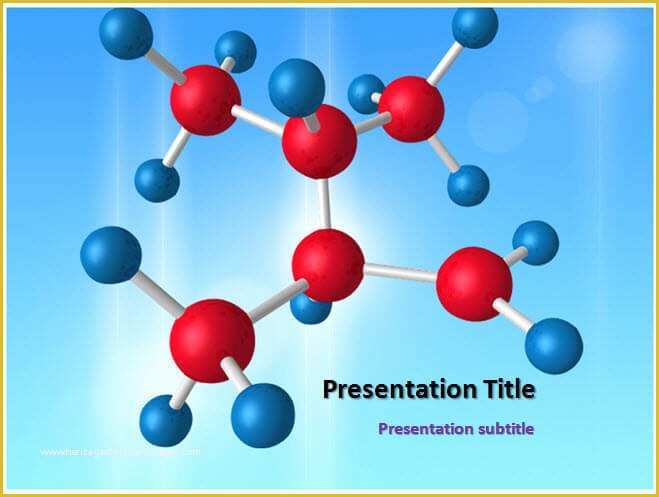 Organic Chemistry Powerpoint Templates Free Download Of Molecule Powerpoint Template Ppt Slide Templates Vision