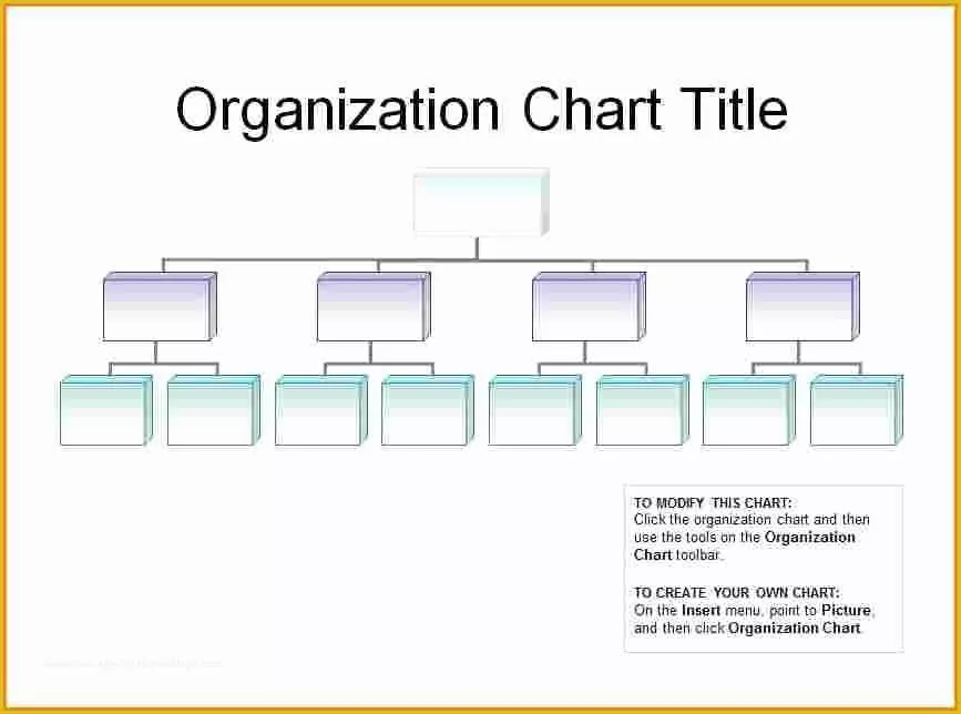 Excel Organizational Chart Template Free Downloads