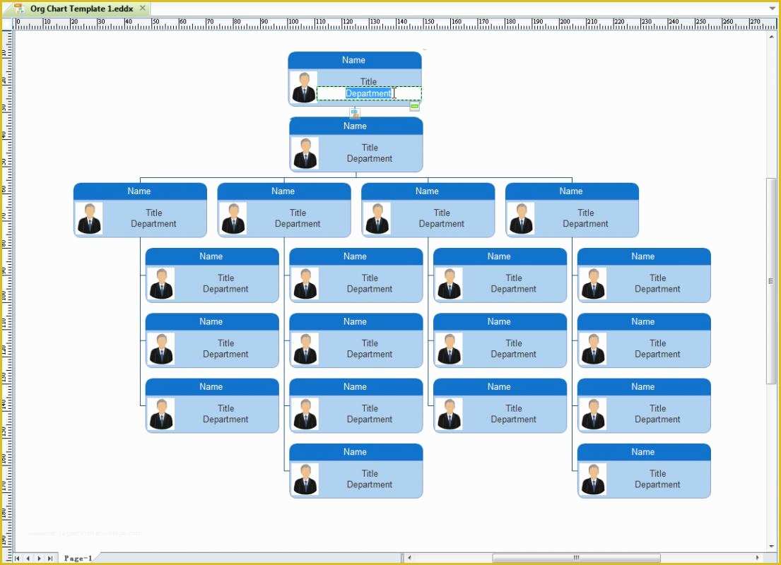 Excel Organizational Chart Template Free Downloads