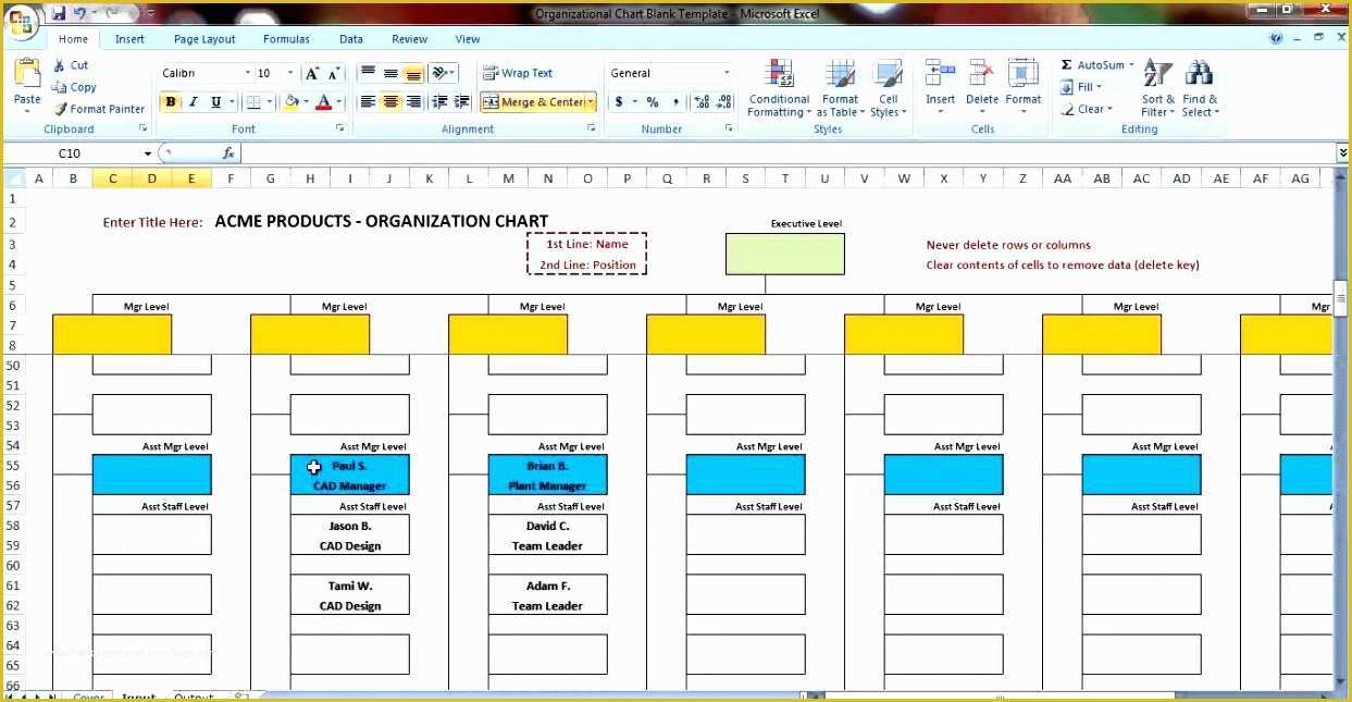 Organizational Chart Template Free Download Of 6 Excel Templates organizational Chart Free Download