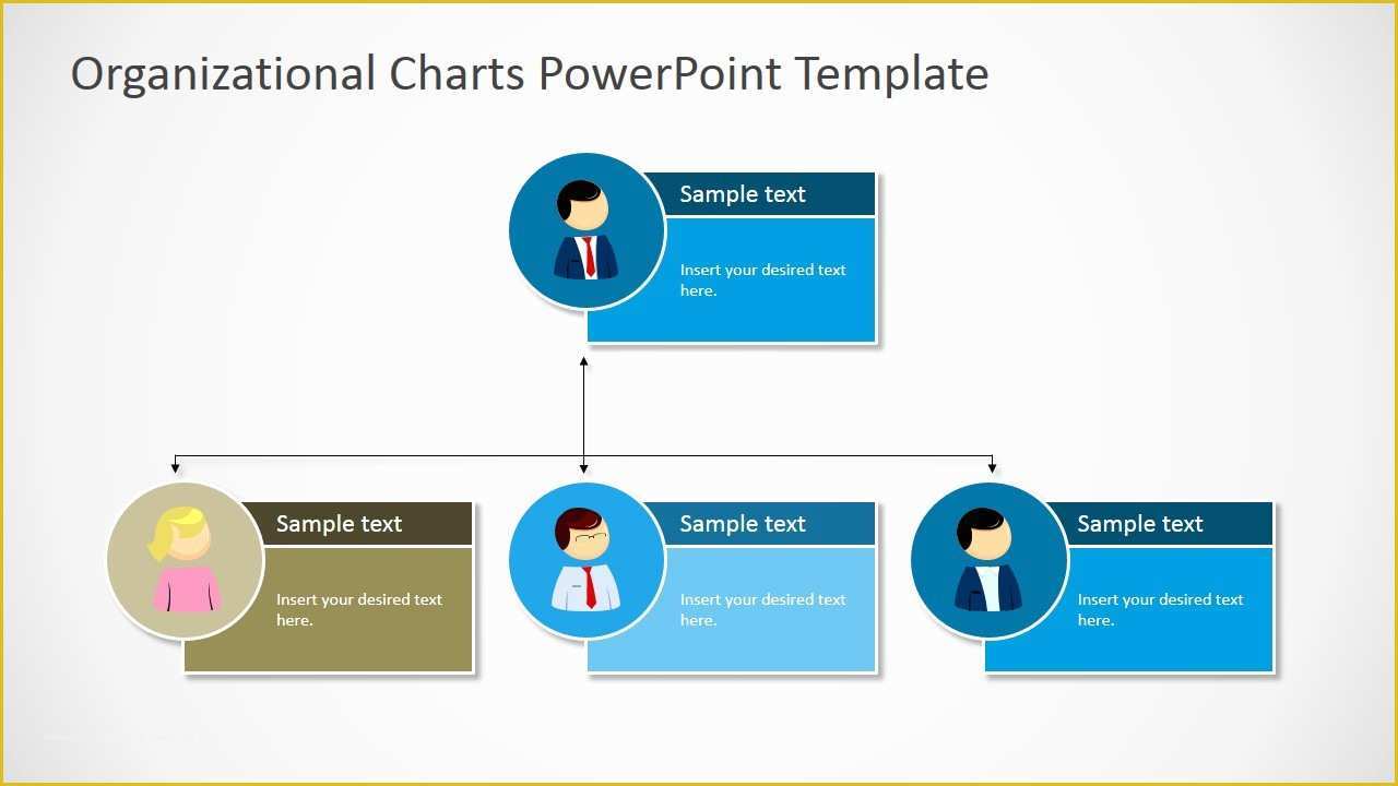 Organizational Chart Template Free Download Of organizational Charts Powerpoint Template Slidemodel