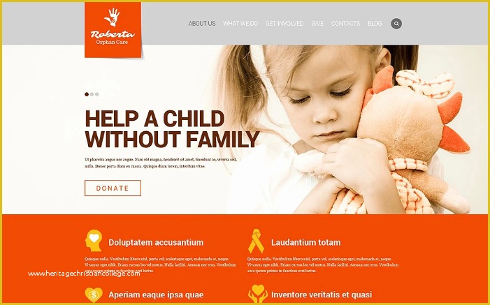 Orphanage Website Templates Free Download Of 50 Best Charity HTML Website Templates 2018