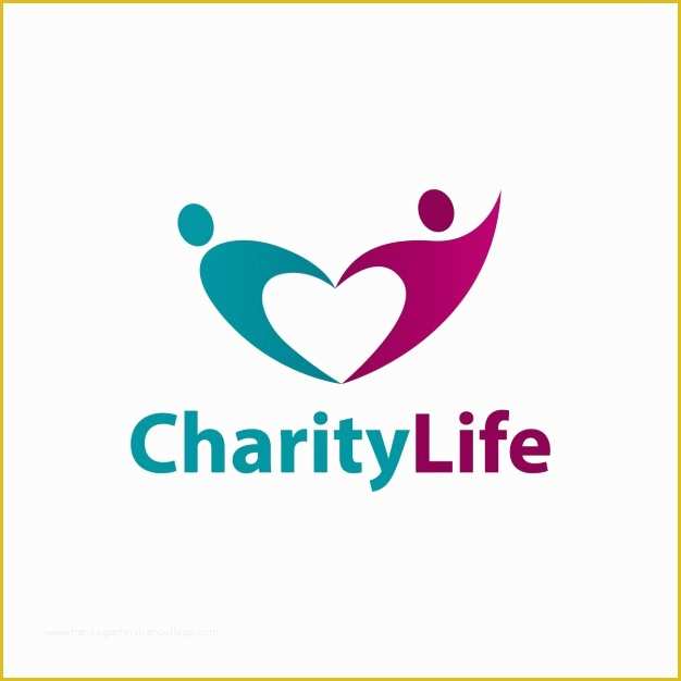 Orphanage Website Templates Free Download Of Charity Life Abstract Logo Vector