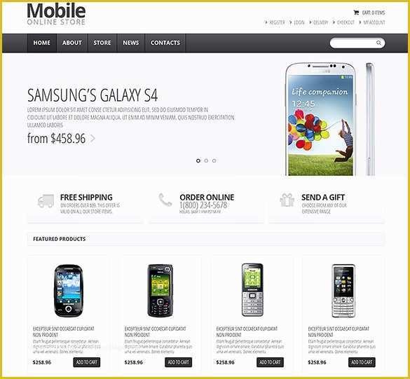 Oscommerce Templates Free Of 10 Mobile Store Os Merce themes &amp; Templates